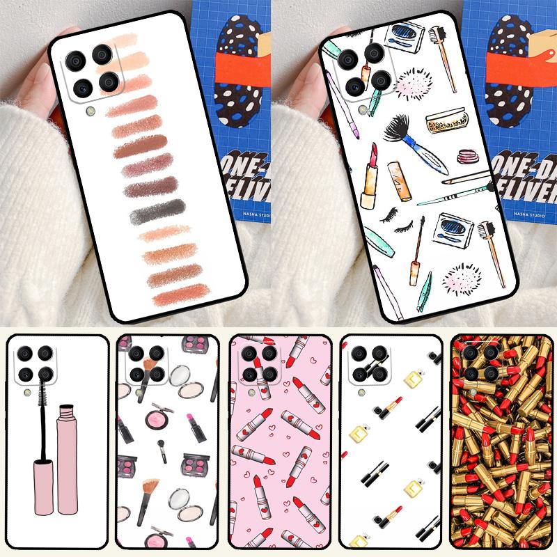 Lipstick Make Up For Samsung Galaxy M12 M13 M33 M23 M53 M15 M55 M31 M51 M14 M34 M54 M20 M32 M52 Phone Case