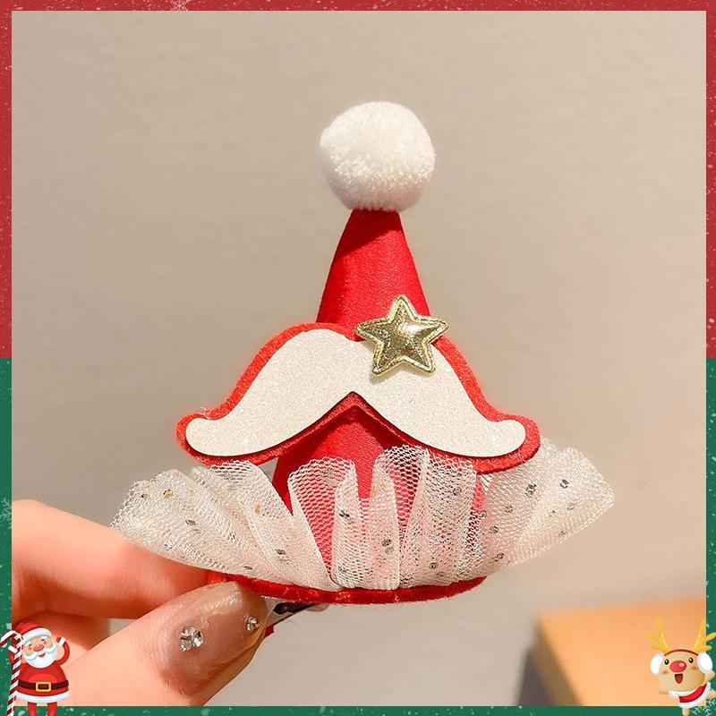 Mori Style Reindeer Antler Hair Clips for Adults - Festive Christmas Party Accessories