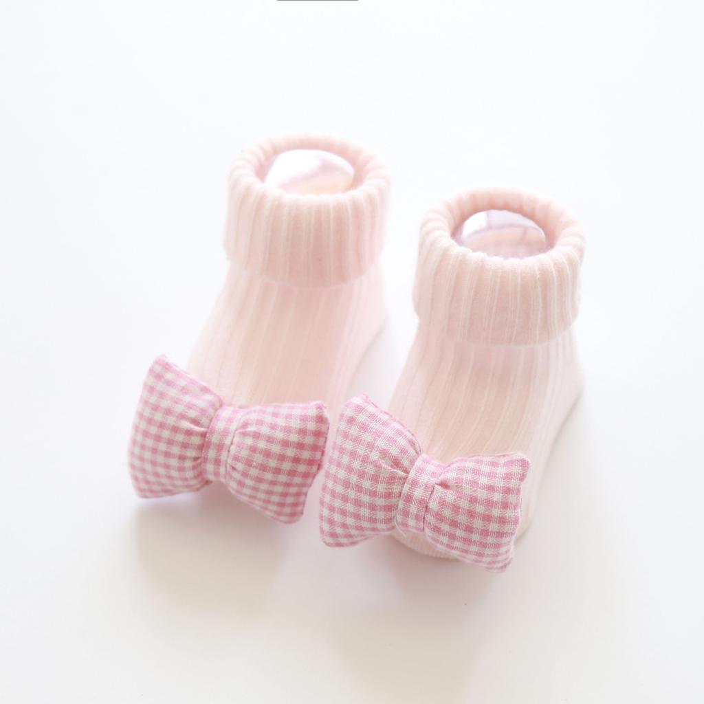 Baby Socks Girls Clothes Boys Slipper Newborn Accessories Anti Slip Bow Lion Cute Kids Toddlers Children Gift Infant Stuff Toy