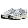 Nike P-6000 Metallic Flat Silver Unisex Sneaker Weiß Metallic-Silber Schwarz CD6404-105