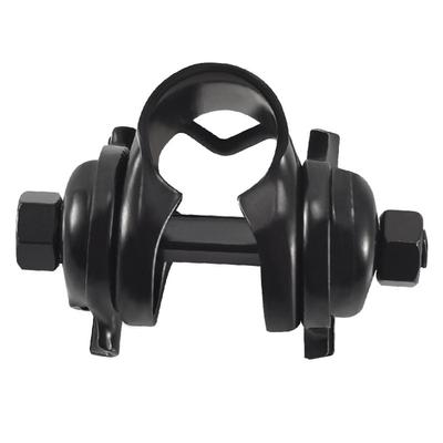 Saddle Fixed Clip Black Carbon Steel Concave-convex Tight Bite