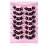 Diy Segmented False Eyelashes 7 Pairs Of High Imitation Mink Hair Dense Curl Simulation Eyelashes