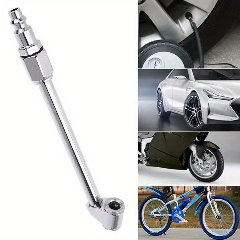 1pcs RV Air Chuck Heavy Duty Dual Head Tire Chuck Quick Plug for Inflator Gauge Compressor Accessories for Car Truck Bicycle mot