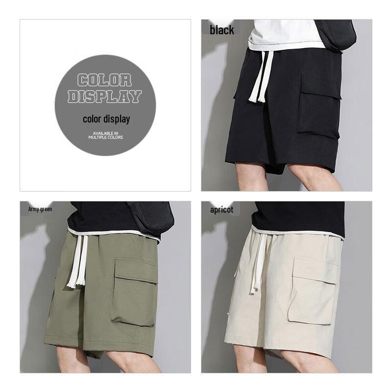 ROMON Men's Quick-Dry Cargo Shorts