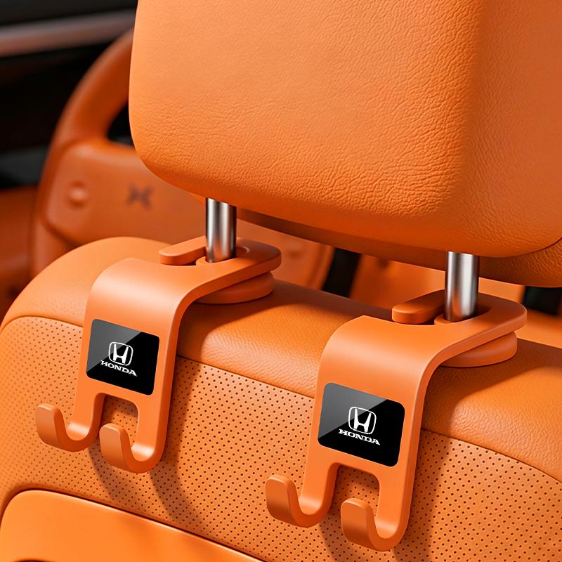 

Car Headrest Hook Foldable Seat Back Storage Hook Anti Slip For Honda Civic XR-V CR-Z CRV HRV City Accord Legend Jazz RR VTi Fit