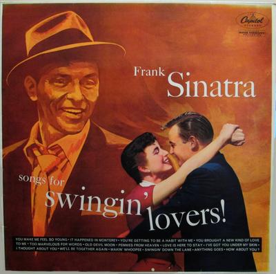 LP Schallplatte FRANK SINATRA - Songs For Swingin' Lovers! LCT6106 Capitol Records 1984 UK Jazz Gebraucht