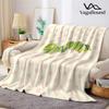 Polka Caterpillar Flannel Blanket Warm Soft Halloween Christmas Couch Warm Cozy Decorative Decor Gift for All Season