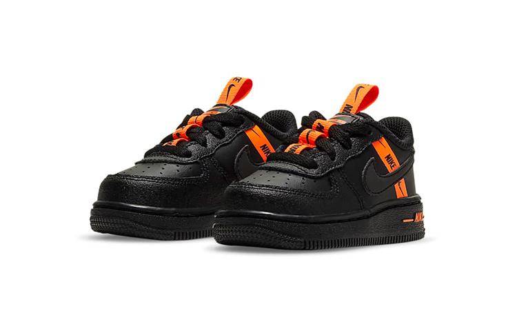 Nike Force 1 "Worldwide Pack" Black Total Orange TD CT4682-001