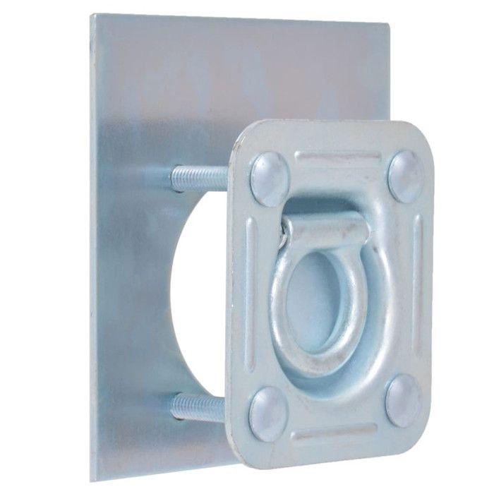 VidaXL Anneau d'arrimage pour remorque 6 pcs Acier galvanisé 2000 kg