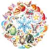 35-100pcs Fairy Tale Stickers Pvc Aesthetic Stationery Decorative Scrapbooking Luggage Laptop Cup Graffiti Decals Supplies