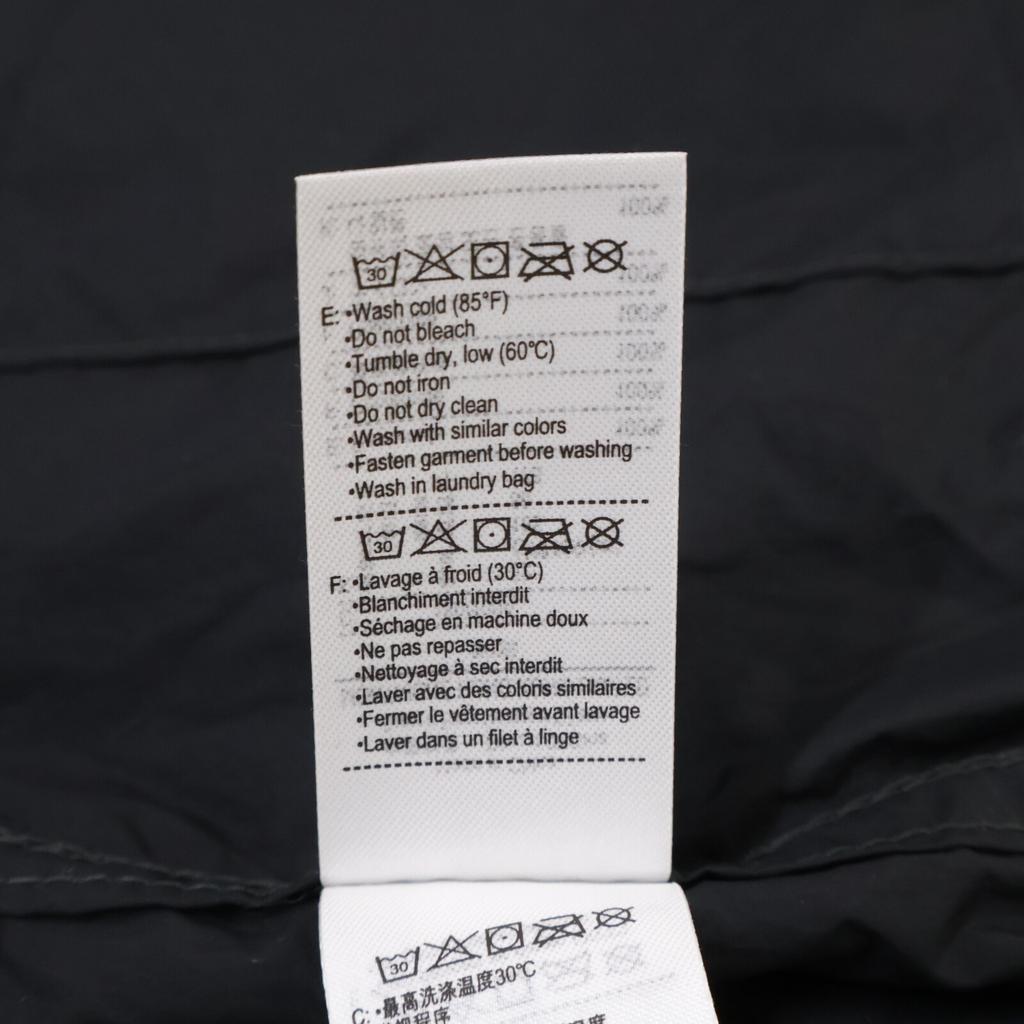 Lacoste [Domestic Regular] BH1055 Lightweight Hood Jacket M/L blackUsed