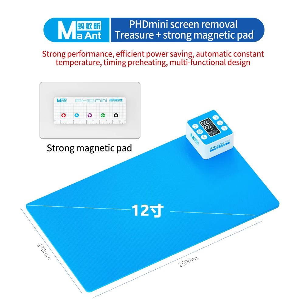 

MaAnt PHD Mini LCD Screen Separator 15-inch Platform Pre-heating Rapid Warming Phone IPad Remove Repair LCD Disassembly Tool Set 110V