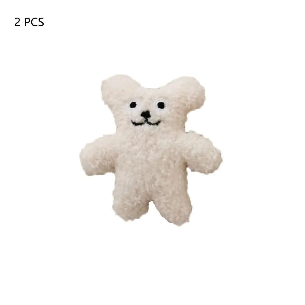 1PC Lovely Bear Fridge Sticker Magnet 3D Plush Decals Cute Cartoon Refrigerator Sticker Gift Souvenir Home Decor Kitchen Decor