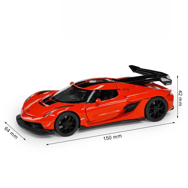 1:32 Supercar Model Alloy Boutique Car Ornament Boys Toy Gift