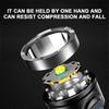High Power LED Flashlights Camping Torch with 4 Lamp Beads and COB Side Light Rechargeable Portable Hand Lantern 4 Lighting Mode
