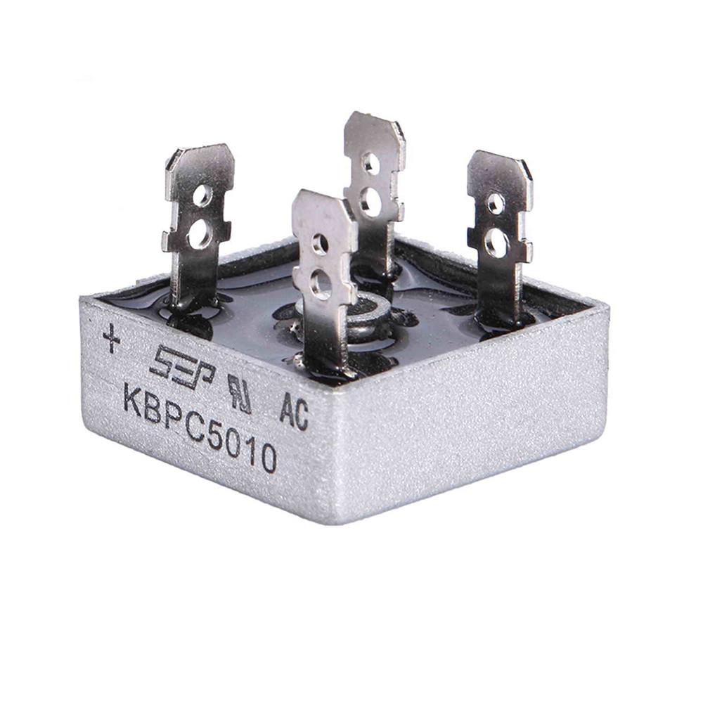 1pcs KBPC5010 Single-phases Diode Bridge Rectifier 50A 1000V KBPC 5010 Power Rectifier Diode Electronic Components