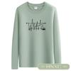 HNXC Men's Fashion Casual Autumn/Winter O-Neck Long Sleeve Blouses & Shirts Classic Exquisite