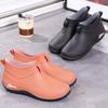 Into Daily Casual Rain Shoes, Fourseason Thicksoled Waterproof Shoes, Outdoor Wearresistant Rain Women's Short Water Shoes