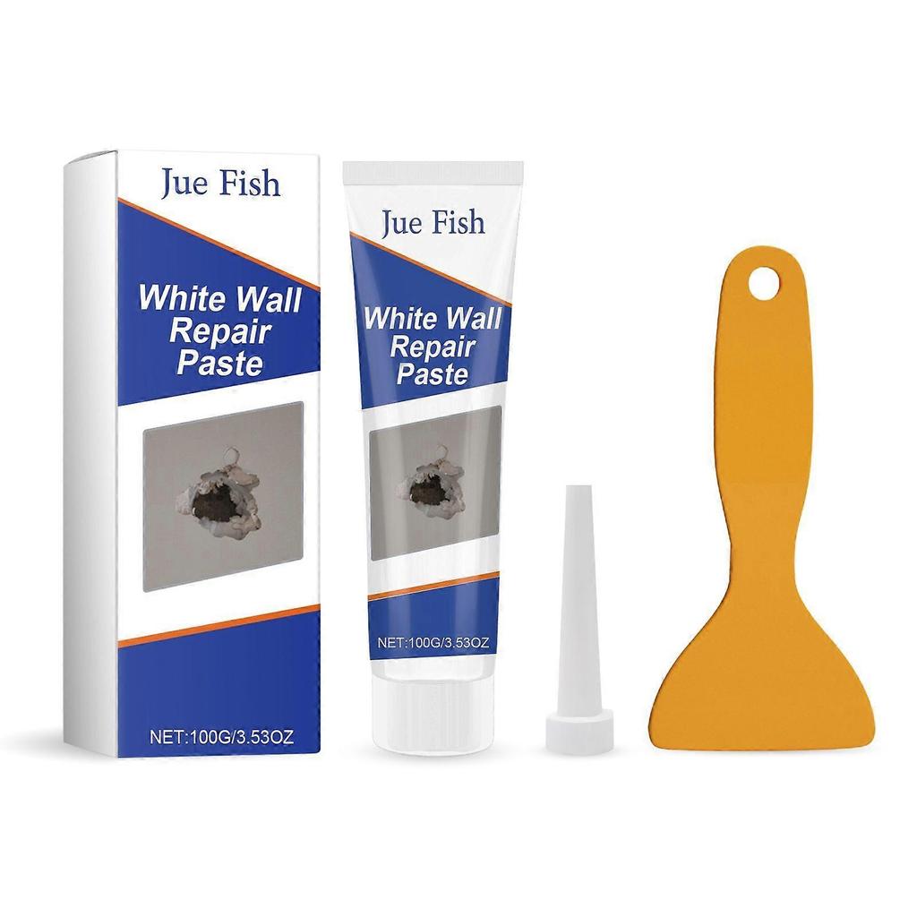 White Wall Repair Cream Wall Repair Paste, Wall Anti-Mildew Crack Nail Eye Dirt Repair White Putty Paste