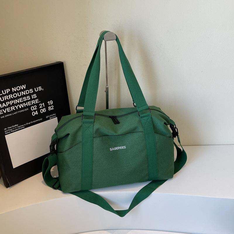 

Going out cover, tie rod travel bag, men s and women s light swimming fitness bag, shoulder crossbody light hand luggage storage bag зелений