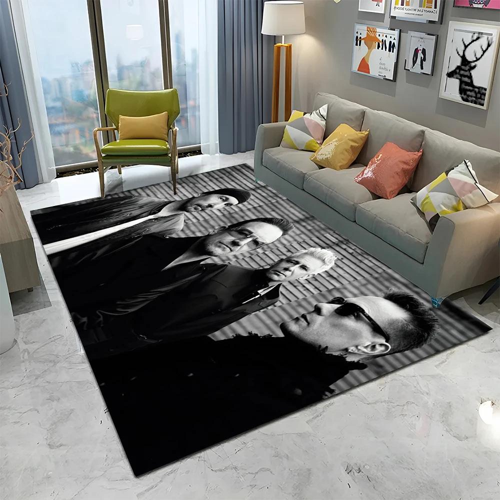 

U2 Rock Bang Bono 3D Printing Area Rug,Carpet Rug for Living Room Children s Bedroom Sofa Doormat Decor,Kids Non-slip Floor Mat 40x60cm(15x23in)