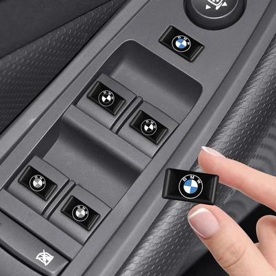 2025 Caldo 10pz Adesivo Volante Logo Auto Adesivo Epossidico per Auto Per BMW 50° Kith M Adesivo X1 X3 X4 X5 X6 X7 e46 e90 f20 e60 e