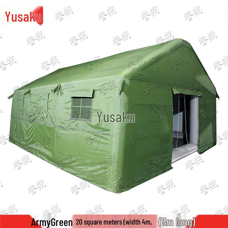 Yushu Outdoor Inflatable Quick Setup Cotton Tent