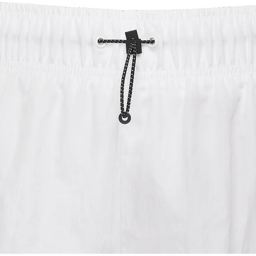 Nike Sportswear Essential Logo Elastic Waist Loose Shorts Women Bottoms White DM6247-100