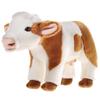 Plush - Cow - Brown and White - 27 Cm - Unisex