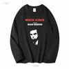 Tričko Nicka Cavea s dlouhým nebo krátkým rukávem vintage vyprané stylové designové oblečení měkké pánské pohodlné ležérní streetwear