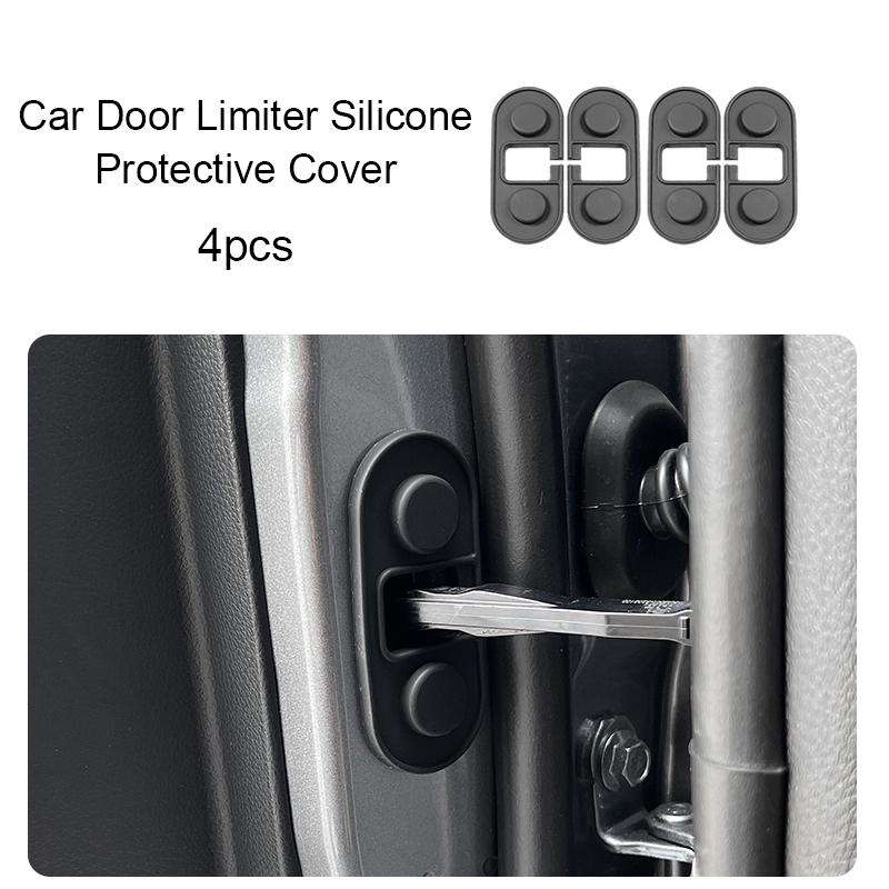 For BYD Seal 06 GT 7 DMi 6 DMi EV 5 DMi Car Door Limiter Silicone Protective Cover Door Locks Buckle Shock Absorption Cover Seal Series type1