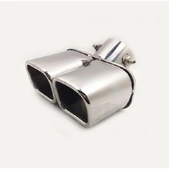 For Suzuki S-Cross Scross SX4 2017 2018    Car Cover Stainless Steel Muffler End Tail Pipe Dedicate Outlet Exhaust
