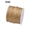 Corda di seta 45M/0,8MM trecciata in nylon per Fai da te per Forniture per la creazione di gioielli Nappe Perline Artigianato intrecciato Corda di nylon satinato CS003