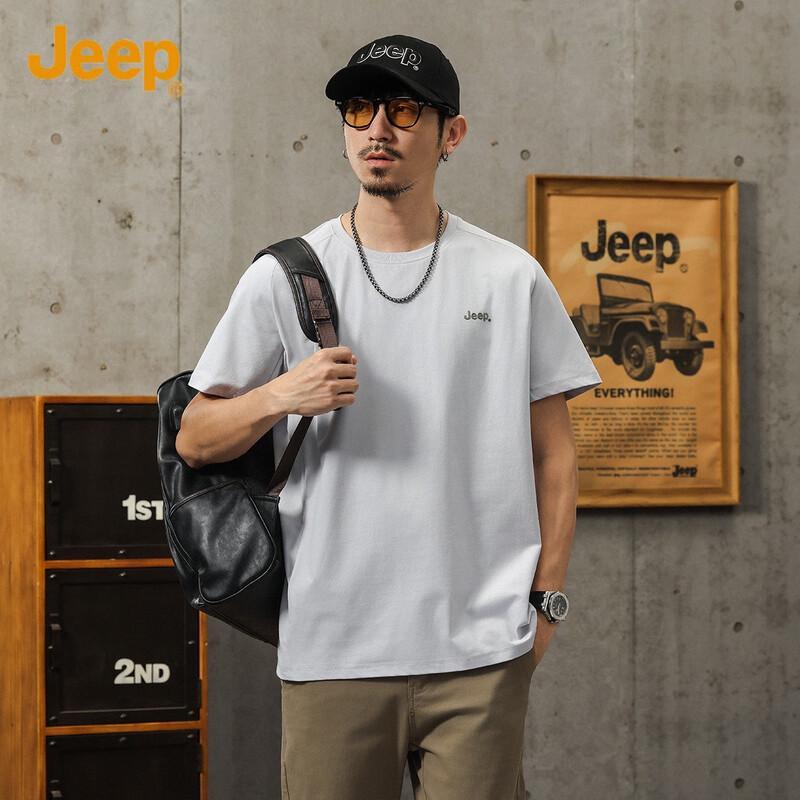 

JEEP Men s Breathable Short Sleeve T-Shirt L