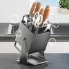 Stable Countertop Cutter Holder Anti-slip Cutlery Organizer Kitchen Storage Rack  for Home