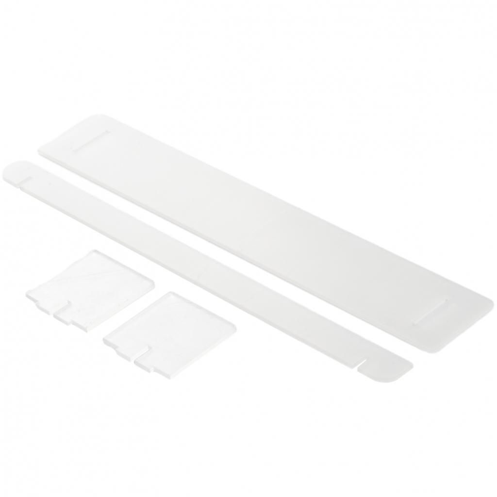 Acrylic Display Stands Displaying Transparent Ladder