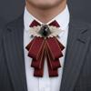 British Style Gentleman's Bow Tie Adjustable Men's Suit Accessory  Bridegroom