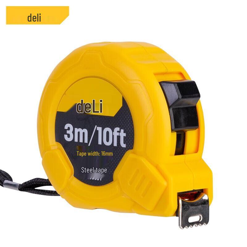 Deli High-Precision Steel Tape Measure (2-Pack)