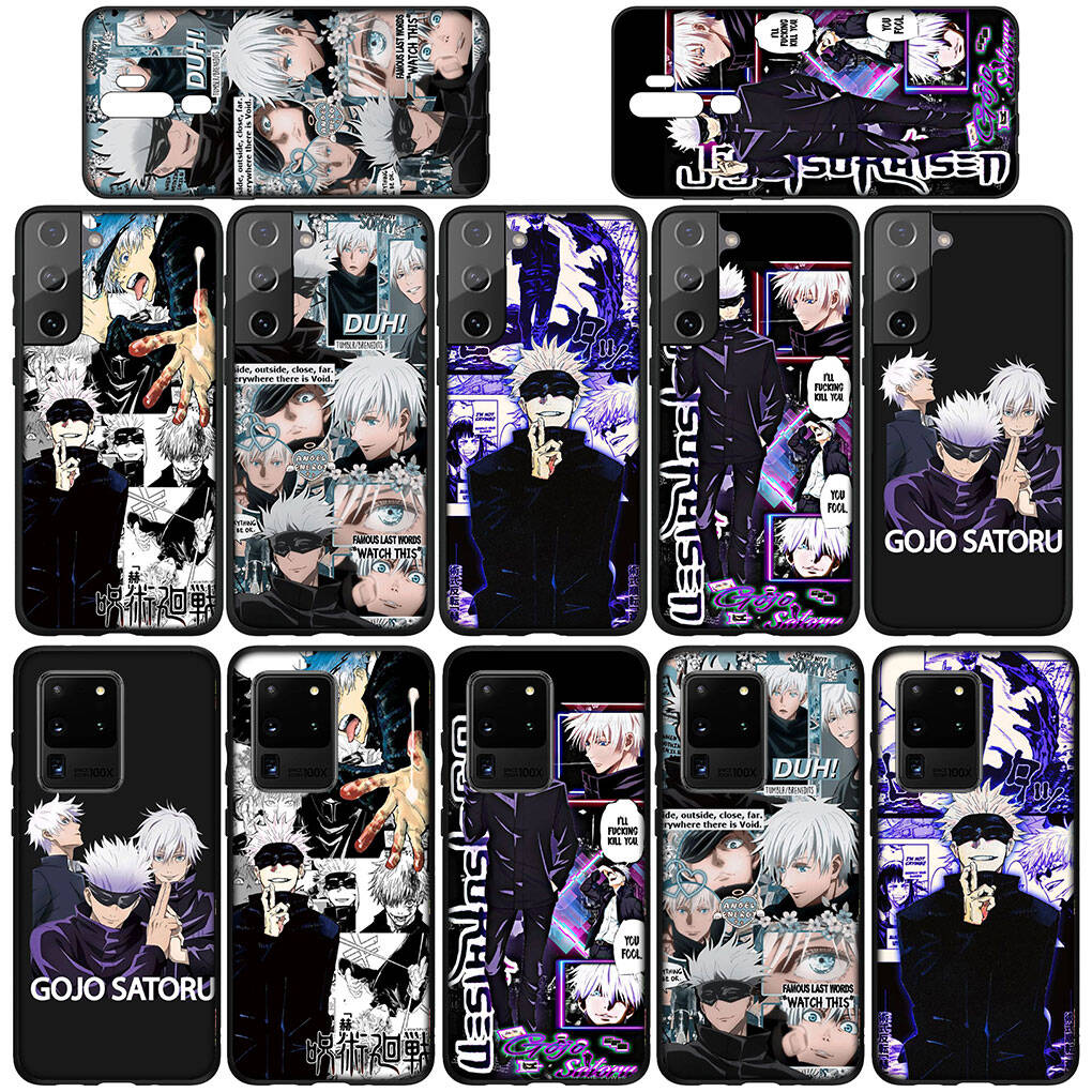Phone Case for iPhone 17 16 15 Xiaomi Poco F8 F7 X7 X6 M8 C85 C75 C71 Redmi Note 14 13 12 11 Pro Max A4 14C 13C 15C Gojo Satoru Jujutsu Kaisen Anime