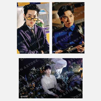 EXO SUHO Grey Suit 4X6 Fotoset