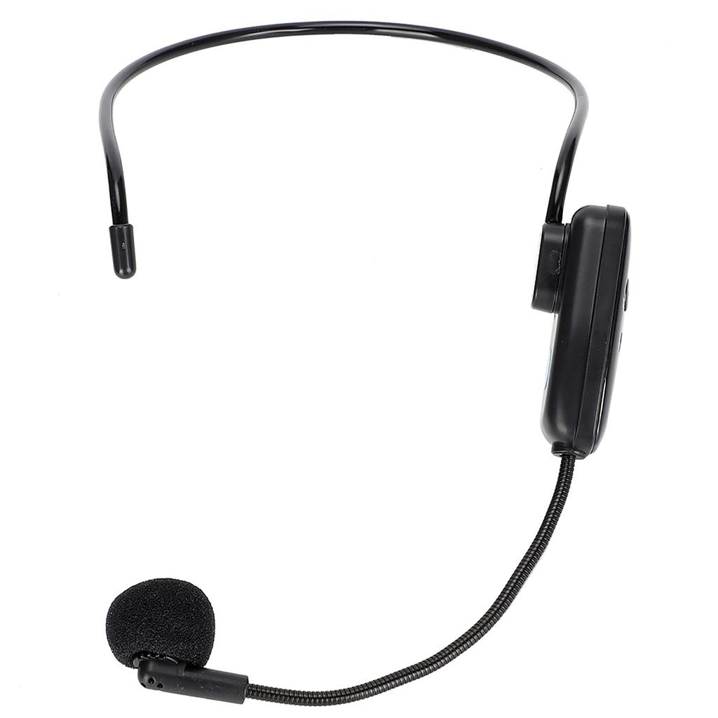 1 to 2 Professional Head Wear Mic UHF Wireless Microphone for Voice Amplifier Computer