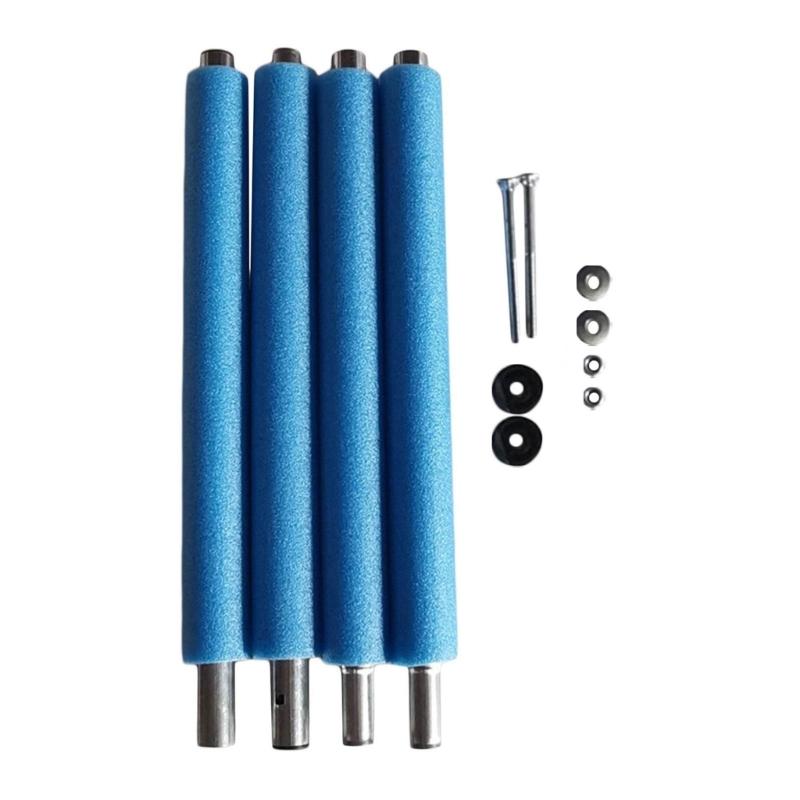 Trampolines Poles with Foams Sleeve 4 Sections Trampolines Replacement Poles