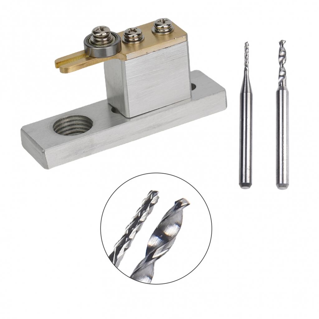 Violin Luthier Tool Purfling Groove Cutter Parts With 2 Miling Cutter