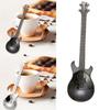 Stainless Steel Guitar Spoon for Coffee Tea Dessert Drink Mixing Milkshake