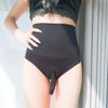 Korekční Shapewear Kalhotky Sissy pro Muže Ženy Tvarovací Spodní Prádlo Vysoký Pas S Oddělenými Špičkami Spodní Kalhotky