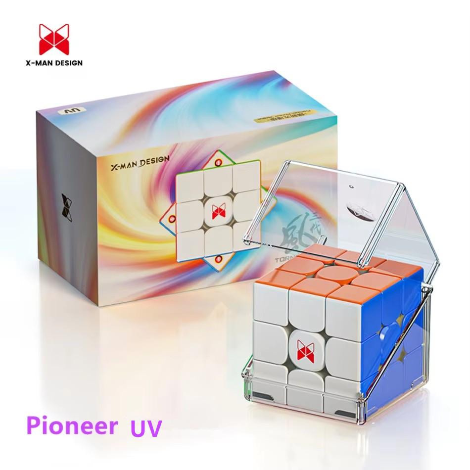 Tornado V3 Edizione Premium 3x3x3 Cubo Magico Professionale 3x3 Puzzle di Velocità Giocattolo per Bambini Cubo Magico Regalo