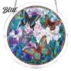 Hanging Window Decoration Acrylic Puzzle Suncatcher Stained Glass Ornaments DIY Jigsaw Sun Handmade Art Catcher Kit for Home Garden Decor