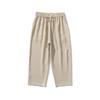 Summer new large size casual Harlan straight-leg pants Chinese style men's trend simple eight-point pants