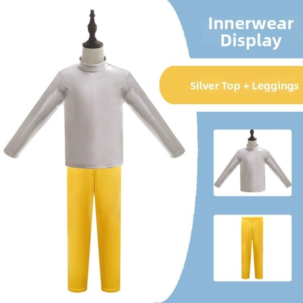 Astronaut Outfit Children Rocket Spacesuit Halloween Costume Set  Children's Day