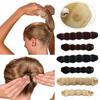 DIY Donut Hair Curler Hairstyle Foam Sponge Bun Shaper Cute Donut Bun Maker  Girls